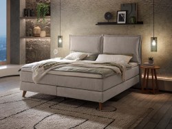 Hasena_Bettgestell_Boxspring-Pronto_Ricarda_Pace-lightgrey_Eiche-bright-geoelt